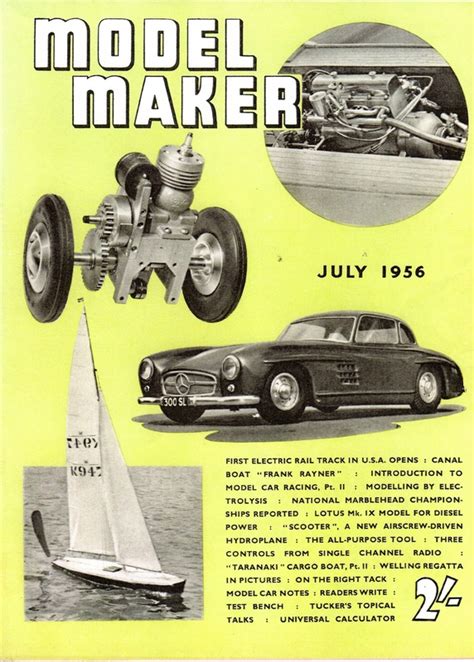 Model Maker July 1956 Slotforum