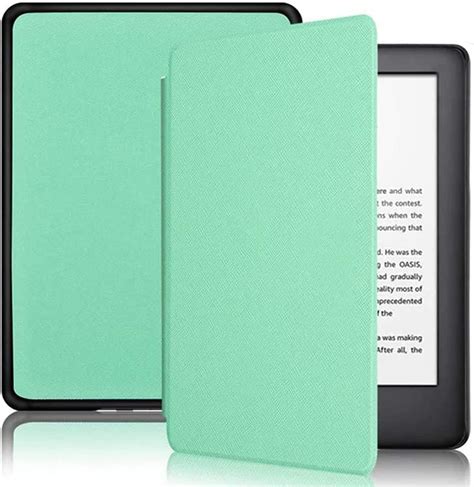 fansong kindle case for 11 gneration 2022 e reader cover 6 inch with wrist strap and auto wake
