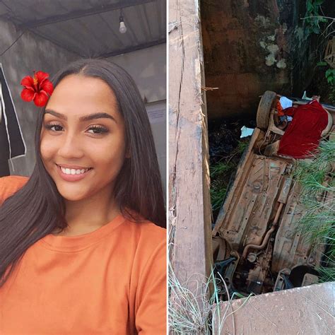 Adolescente que morreu após carro cair de ponte era meiga e ajudava a cuidar dos irmãos diz mãe