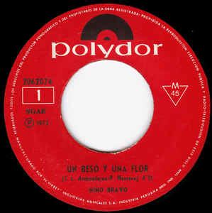 Un beso y una flor remastered 2016. Nino Bravo - Un Beso Y Una Flor / Cartas Amarillas | Discogs