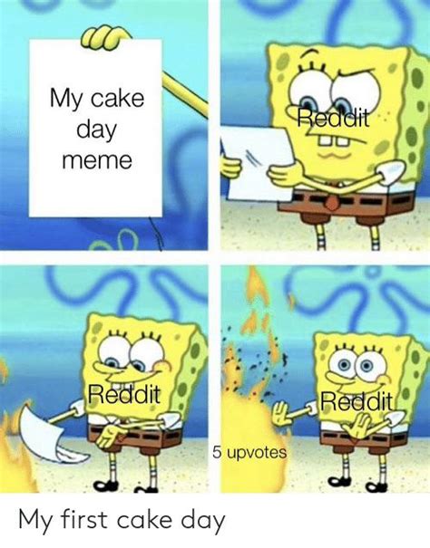 My First Cake Day 🎂 Rcakeday