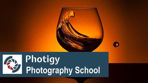 Photigy Live How To Photograph Glass Of Water Studio Photography