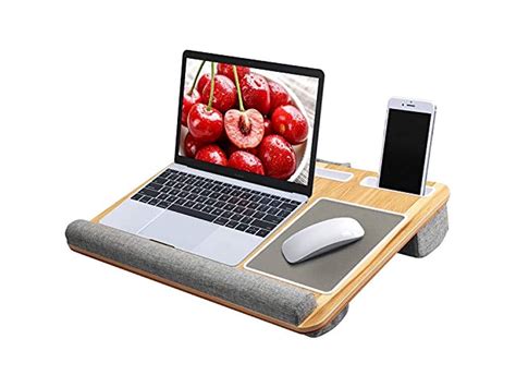 Ergear Lap Desk Laptop Lap Desk With Wrist And Mouse Pad For Notebook