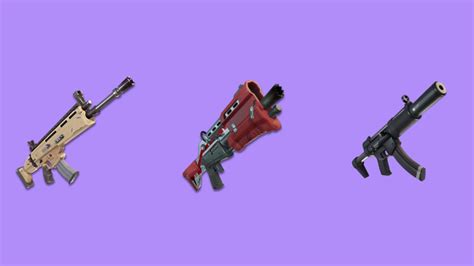 Top 5 Fortnite Weapons Youtube