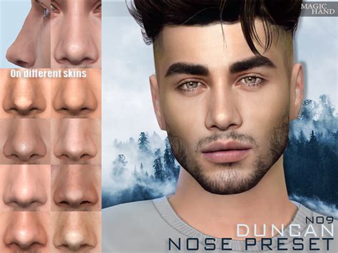 The Sims Resource Duncan Nose Preset N Patreon In The Sims