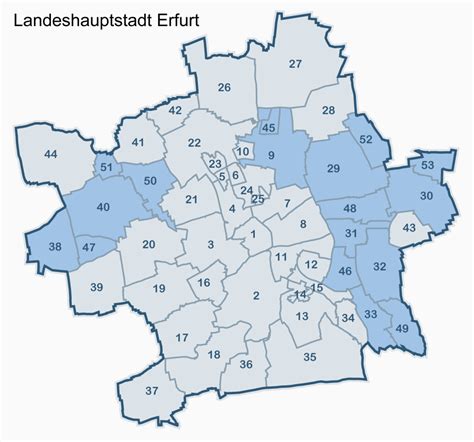 Sie ist zugleich mit über 213.000 einwohnern (anfang 2018, zählung der stadt) die größte stadt thüringens und neben jena und gera. Entwicklung des Erfurter Stadtgebietes | Erfurt.de