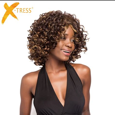 See more of cabelos cacheados on facebook. Peruca De Cabelo Cacheado Com Mechas Sem Front Lace - R ...