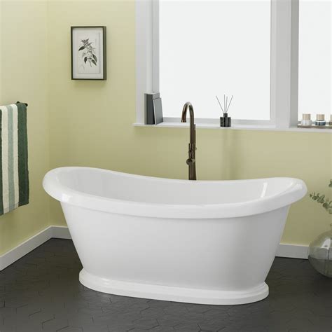 Barclay Morgan 70 X 31 Pedestal Soaking Bathtub Wayfair