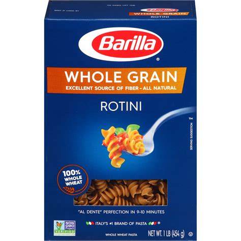 Barilla Pasta Whole Grain Rotini 160 Oz
