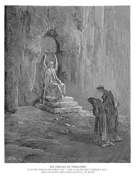 The Portals Of Purgatory Gustave Dore