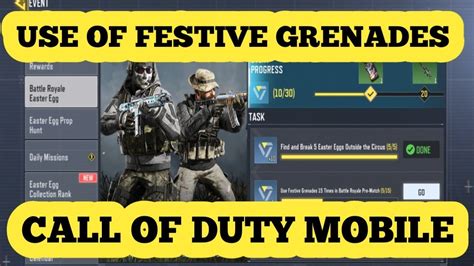 Tabii oyun tencent games'in olduğu için aynı pubg mobile gibi call of duty mobile'ı da pc'den emülatör ile oynayabiliyorsunuz. Use Festive Grenades 15 Time in Battle Royale Pre Match ...
