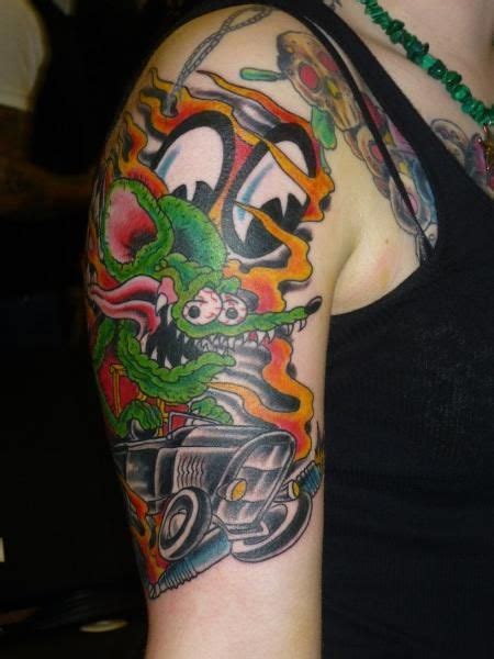 Hot rod tattoos is passionate about providing a creative aspect of the entire tattoo procedure for the client and the artist. hot rod tattoo - Google Search | Hot rod tattoo