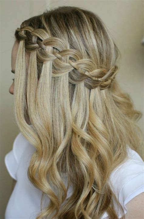 16 Waterfall Braid Hairstyles For Your Beautiful Locks Haircuts And Hairstyles 2018