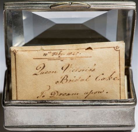 This is a delicate cake. Souvenir of Queen Victoria's Wedding - The New York Times
