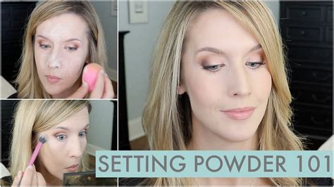How To Use Setting Powder For Natural Long Lasting Makeup That