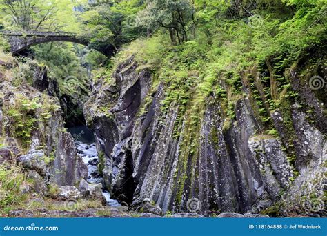 Takachiho Gorge In Kyushu Stock Photo Image Of Japanese 118164888