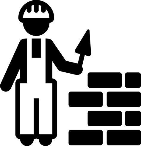 Construction Worker Svg Png Icon Free Download 67262