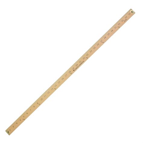 Metal Edged Yardstick Ruler Inches And 18 Yard M