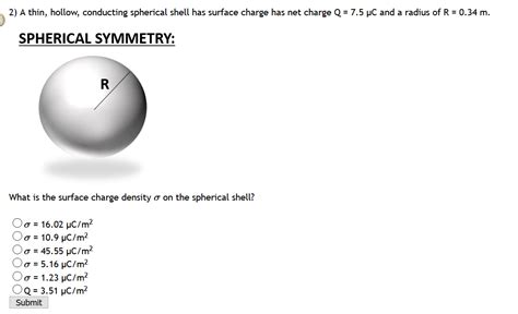 Solved A Solid Spherical Insulator With Uniform Charge