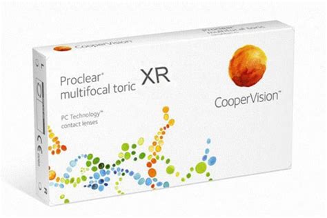 proclear multifocal toric xr 3 pack monthly disposable contact lenses smartbuyglasses uk