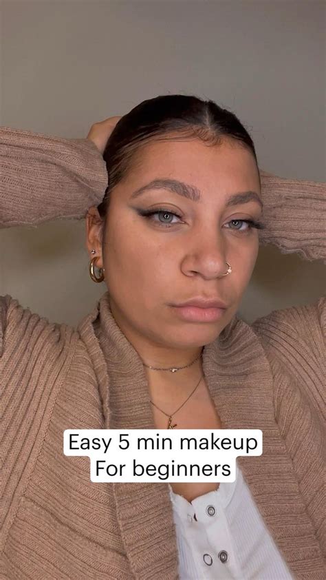 Easy Five Min Makeup For Beginners Beginner Friendly Makeup Routine