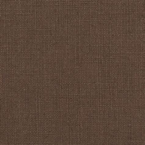 Linen Cotton Upholstery Fabric Dark Brown Fabric Bistro Columbia