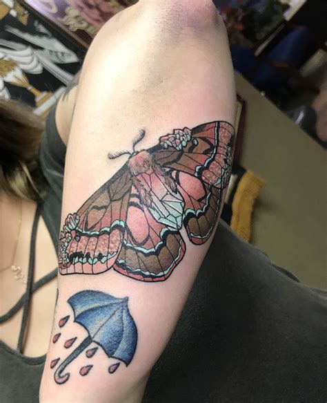 Crystal Moth By Anna Henzy At Frequency Tattoo Company In Philadelphia