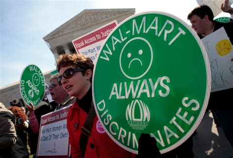 Supreme Court Blocks Massive Sex Discrimination Suit Against Wal Mart The Washington Post