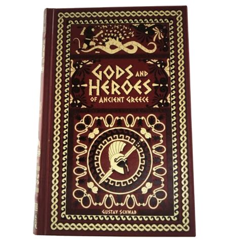 ️gods And Heroes Of Ancient Greece Bonded Leather Collectible Edition