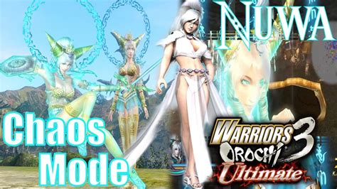 Warriors Orochi Ultimate Nuwa Chaos Mode Solo Mystic Weapon Youtube