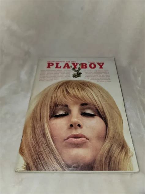 December 1969 Vintage Playboy Magazine With Centerfold 2999 Picclick