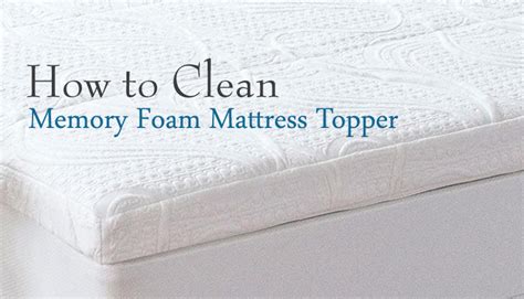 How to dry a memory foam mattress. How to Clean a Memory Foam Mattress Topper