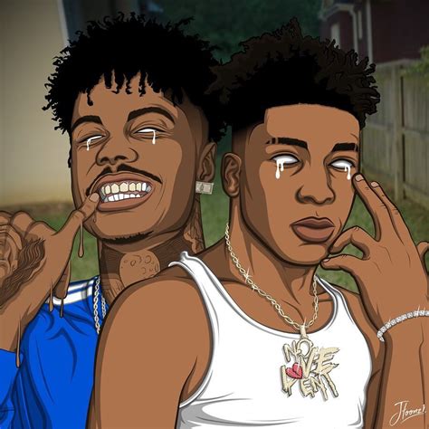 Cartoon Blueface Wallpaper Sold Blueface X Tee Grizzley Type Beat