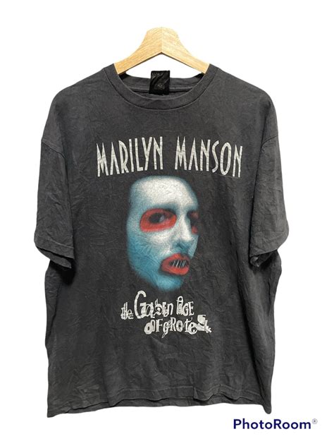 Vintage Rare Marilyn Manson Vintage Tee Grailed