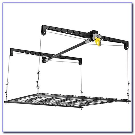 Love, love the racor garage ceiling storage rack lift! Lift Storage Bed Ikea - Beds : Home Design Ideas # ...