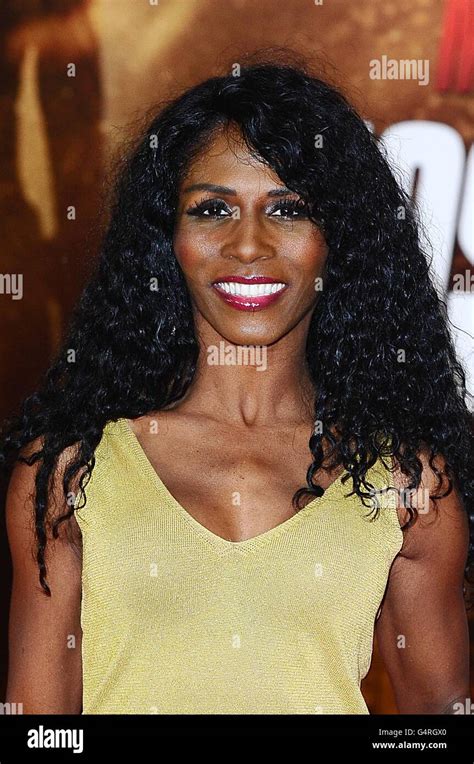 Sinitta Arriving For The Uk Premiere Of Missionimpossible Ghost