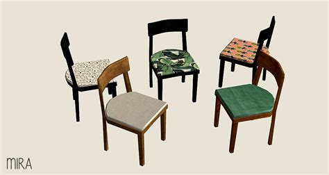 Image Sims 2 Recolor 50s Dining Chairs Image Furniture Home Decor