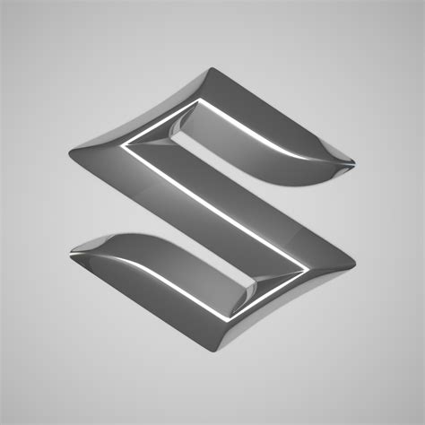 There are more than 400000 vector logos. Suzuki Logo 3D Model - FlatPyramid