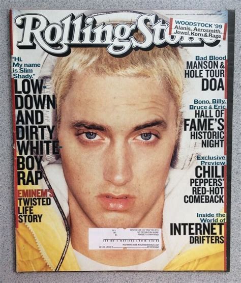 Rolling Stone Magazine 811 Eminem April 29 1999 Eminem Eminem