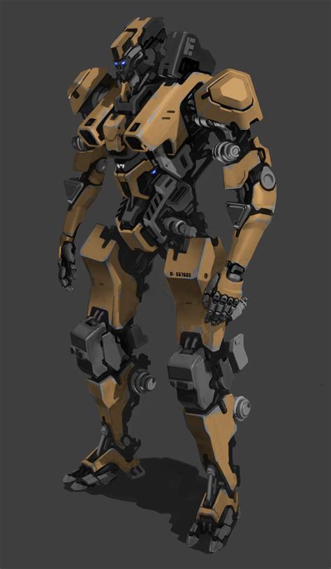 Mech Drawing By Ig 515 2d Cgsociety Mech Robot Art Robots Concept