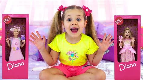 Диана превращается в Куклу Игрушки и маленькие Куклы Love Diana Youtube