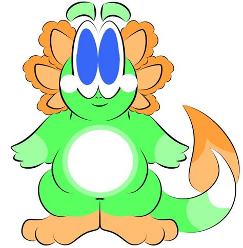 Green Kirby The Axolotl By Nightnightlight On Deviantart