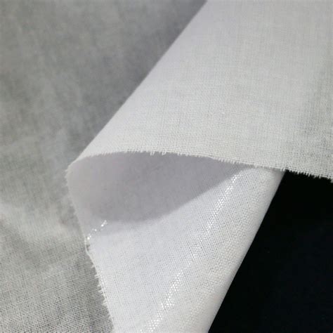 Fusible interfacing/interlining in 100% cotton heavyweight woven fabric (60