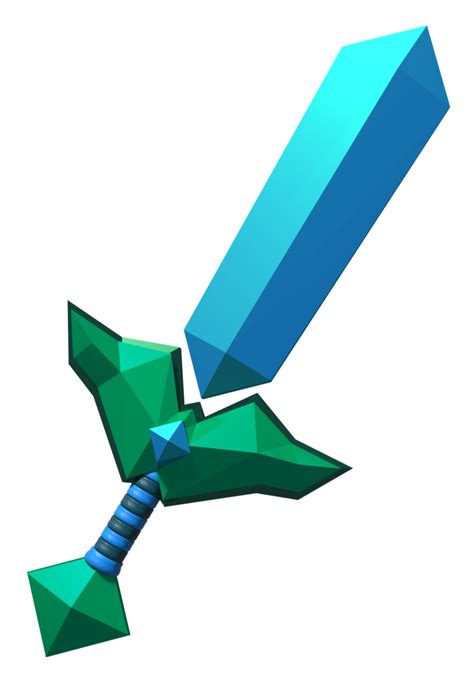 Blue and brown sword, minecraft diamond sword ico icon, diamond sword minecraft, video game, weapon png. Minecraft Diamond Sword Drawing | Free download on ClipArtMag