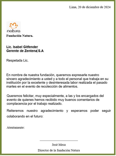 Modelo De Carta Para Pedido De Colaboracion Financial Report