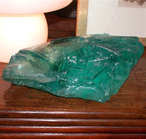 Green Glass Rocks For Sale At 1stdibs Green Rock That Looks Like