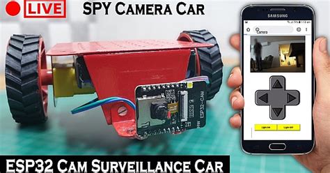 Wi Fi Controlled Car With Esp32 Camera