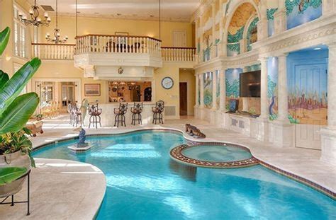 A long, narrow lap pool for the indoor exercise enthusiast. Fancy Indoor Swimming Pool Designs That Everyone Should ...