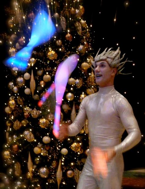 Ice Contact Jugglers Perfect For Christmas Events