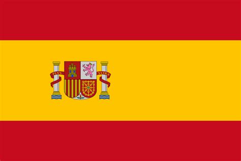 Die flagge spaniens, im sprachgebrauch auch „spanisch la rojigualda (sinngemäß: File:Flag of Spain (state version) new republic.svg ...